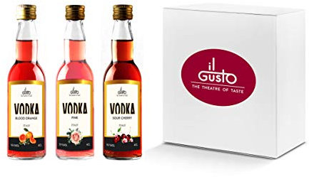 Vodka Gift | Mniature Box - Pack of 3 | 60ml | 36%