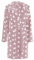 Brandsseller Accappatoio Donna con Cappuccio L/XL – In Microfibra Morbida con Motivo Stelle – Certificato Oeko-Tex – Ideale per Casa, Spa e Benessere – Rosa/Bianco