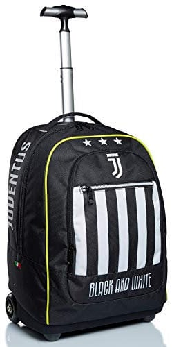 Seven Big Trolley Juventus, Best Match, Schwarz und Weiß, Schule & Reisen, mit passender Uhr.
