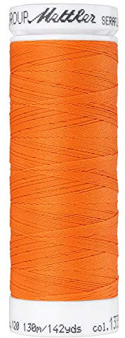 Mettler Nähfaden, Orange, Polyester, 130 m, Fb. 1335
