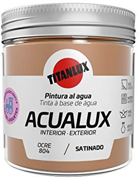 Titanlux - Acualux Satinado 75 ml (J11080475 Ocre)