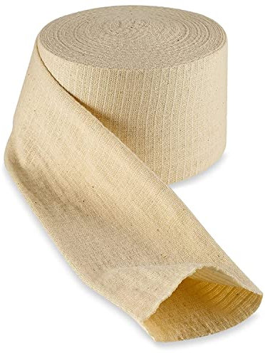 Sumedtec Vendaje tubular elástico tamaño D, caja de 10M - Color natural (7.5 cm X 10 metros) Venda grande tubular de compresión
