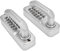 YUUGAA Combination Lock, Double Sided Handle Mechanical Combination Lock Wrought Iron Fence Door Lock for Gate Home