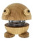 Hoptimist Tier, Frog, Holzdeko, Wackelfigur & Glücksbringer aus Holz, Skandinavisch, Deko Wohnzimmer, Büro & Schreibtisch, Tolle Kleine Geschenke, 5,5 x 5,9 x 7,3 cm, Small, Oak