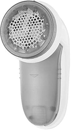 Invero Rechargeable Electric Lint Remover Fabric Shaver - Quick and Effective Removal of Bobbles or Pills - 2 Speed Settings - Stainless Steel Blades and Height Adjustable Head