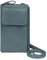 Giecy Handytasche zum Umhängen, PU Leder handy tasche damen umhange, handy umhangetasche damen klein mit geldbrse Riemen Reißverschlüsse Kartenschlitze (Blau)
