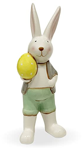 Nuvole di Stoffa Osterhase Osterdekoration Keramik 6115