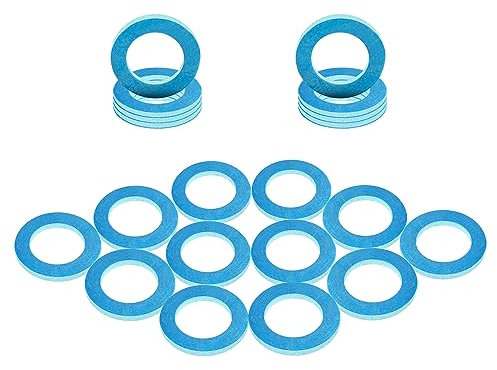 Lot de 20 joints de vidange compatibles avec la plupart des hors-bord Mercury/Mariner non japonais et tous les Mercruiser