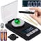 Retoo Feinwaage 20g/0,001g, Präzisonswaage Milligramm Waage mit Kalibriergewicht, Grammwaage, Goldwaage, Taschenwaage, Digitalwaage, Schmuckwaage, Münzwaage, Multifunktions 7 Einheiten mit LCD Anzeige