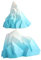 AOKWAWALIY 2pcs Simulated Iceberg Decoration Ornament Fish Tank Models Mini Floeberg Model Mini Floeberg Statue Tiny Floeberg Aquarium Decor Resin Floeberg Pvc Miniature Top Hat
