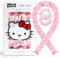 Hello Kitty x Kitsch Jumbo-Lockenset für die Nacht, hitzefreier Lockenwickler, Lockenstab für weiche Locken ohne Hitze, Rosa, Kitty-Gesichter