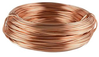 Aluminiumdraht Ø 2mm - 60m Ring in verschienden Farben. (Kupfer)