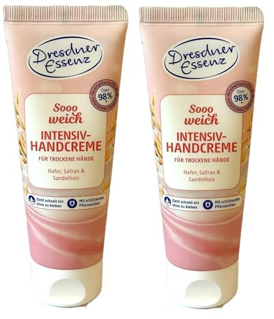 2er Pack. Dresdner Essenz Sensitiv-Handcreme Sooo weich 2 x 75ml