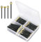 100pcs Clavos de Suspensión de Fotos de con Caja de Almacenamiento, Colgar Cuadros, Herramienta Duradera para Colgar Cuadros y Decoraciones en Paredes de Yeso y Placas de Yeso