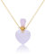 CHGCRAFT Perfume Bottle Necklace Heart Rose Quartz Bottle Necklace Heart Perfume Bottles Necklaces Oil Diffuser Bottles Necklaces With Stainless Steel Chain for Women Jewelry