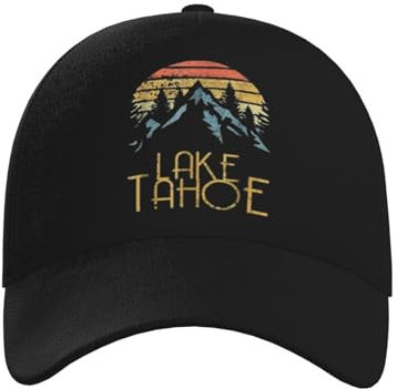 Baseball Cap Lake Tahoe Golf Caps Sport Trucker Hut Einstellbare Baseballkappe Für Reisen Außenbereich Running