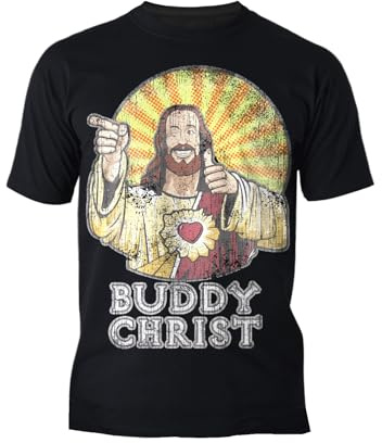 Kevin Smith View Askewniverse Buddy Christ Got Summer Variant Men's Tees