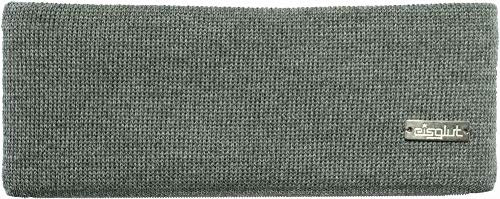 Eisglut Damen Katel Merino Stirnband, grau Mel, M 57-58cm