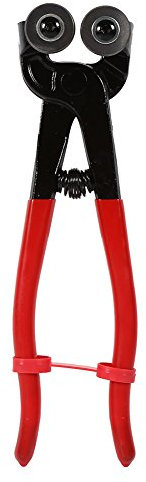 Delaman Glass Cutter 200mm Righello per Mosaico in Vetro per Impieghi Gravosi, Tagliapiastrelle per Piastrelle in Ceramica, Pinze