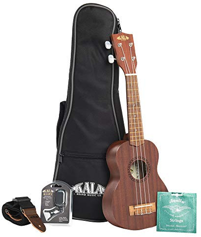 Kala KA-15-S-BNDL Satin Mahogany