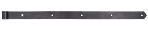 Alberts 301507 DURAVIS® Ladenband | gerade, Abschluss abgerundet | schwarzdiamant duplexbeschichtet | Rollen-Ø 16 mm | Größe 800 x 45 mm
