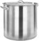 vidaXL Olla Sopa Estofado Salsa Cocina Restaurante Hotel Uso Doméstico Casa Interior Durable Robusto 98 L 50x50 cm Acero Inoxidable