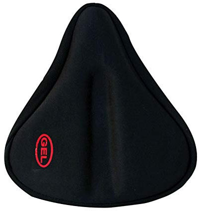 MASO Fahrradsattelbezug, extra weiches und breites Silikon, ergonomisches 3D-Gel-Kissen für Damen und Herren