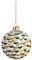 Holmegaard Weihnachtskugel Ø8 cm Dekoration aus mundgeblasenem Borosilikat, grün