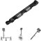 Fulushou Headphone Extension Stand for Gopro Aluminum Alloy Extension Arm for Action Camera Stand Pole for Gopro Hero 8/7/6/5/4/3 XiaoYi Sargo OSMO Action