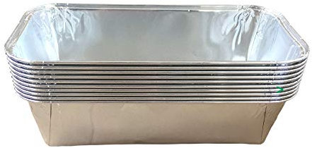 usy Formen aus Aluminium für Leberkäse/Bratenschale/Backschale (10er Set)