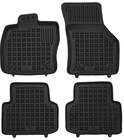 AZUGA Hohe Gummi Fußmatten mit Rand passend für Seat Leon/Leon Sportstourer ab 4/2020/Cupra Formentor ab 2020 (außer Mild-Hybride) AZ10300414 Automatten