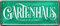 schilderkreis24 - Blechschilder Lustiger Spruch “Gartenhaus“ Deko Schild Metallschild Geschenkidee Retro Witziges Geschenk Geburtstag Weihnachten für Garten Terrasse Balkon Küche Gärtner 28x12 cm