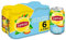 Lipton Ice Tea Boisson aux Extraits de Thé Saveur Pêche Zéro Sucres, 6 x 33cl
