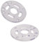 DNP613 Router Sub Base Compatible With D-EWALT 20V Compact Routers Round Subbase, Adopts a Transparent Design Ensure Maximum Visibility in Operation - for D-EWALT 611 Router Models (Round) 2 Pack