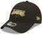 New Era Los Angeles Lakers Metallic Logo Black 9Forty Adjustable Cap - One-Size