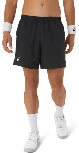 Asics Die Asics Men Court 7In Short ist die pe, schwarz(performanceblack), Gr. L
