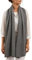 Prettystern Yak-Wolle und Lamm-Wolle luftig Warm Strick-Schal Winter-Schal Kaschmir Stola für Herren Damen Grau