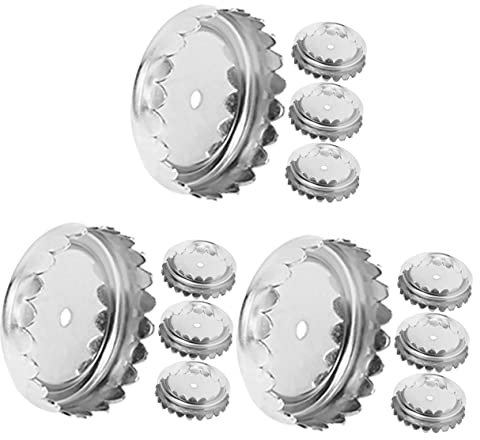 Cabilock 12 STK Magnetischer Getränkehalter Seifenabtropfgestellkappen Sparer Für Stückseife Badezimmer-seifen-Organizer Badesachen Rostfreier Stahl Magnetische Anziehungskraft Seifenkiste