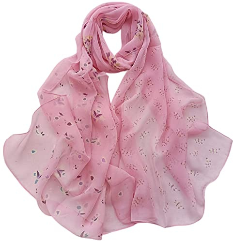 FAIRYGATE Seidentuch Damen Bandana Damen Chiffon Stola Schal Festliche Langschal für Abendkleid oder Brautkleid 20A54