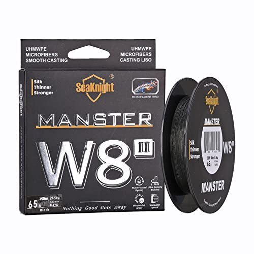 SeaKnight W8 II 8 Fach Angelschnur Geflochten Salzwasser 150M/300M/500M PE Geflochtene Angelschnur 8 Stränge Karpfen Angelschnur Forelle 15-100LB