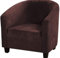 uyeoco Sesselüberwürfe Sesselschoner Sesselbezug Jacquard Clubsessel Elastisch Stretch Sesselhusse für Cafe Stuhl Sessel (Color : #34)