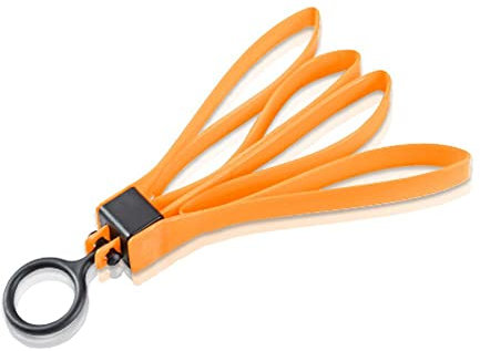 ShuaiXiang Kabelbinder, Kunststoff, Standard, selbstsichernd, Orange