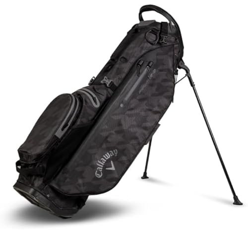 Callaway Golf Fairway C HD Sac avec Pied de Poule léger et imperméable 2024 Noir