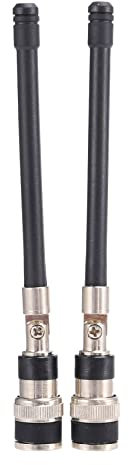 Gathukila 2 PCS BNC UHF Microphone Antenna for PGX24 SLX24 SLX4 PG58 SM58 BETA58 Series Wireless Mic