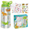 Kids DIY Water Bottle, Decorate Your Own Water Bottle with 3 Sheets Glitter Gem Stickers Water Bottle Arts and Crafts Kit for Kids Gifts for Girls Boys Age 5-12 Years Old (Animal)