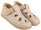 Magical Shoes Flexible Kinderschuhe für Kita, Kinder, Barfußschuhe, Sandalen Mädchen Jungs, Hausschuhe mit Klettverschluss, Lederschuhe gesund, Gr. 25, Coco, Beige