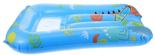 YARNOW Aufblasbare Schwimmreihe Von Kindern Surfbrett Im Schwimmbad Aufblasbare Schwimmmatte Pool-schwimmbrett Schwimmmatte Für Schwimmbecken Aufblasbare Bretter Poolversorgung Blue