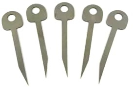 Metal Shim for Combination Locks,Padlock Pick Tools,Lockpick Bypass Sheet | 0.6mm ultra-thin sheet, for Office, Home Lock