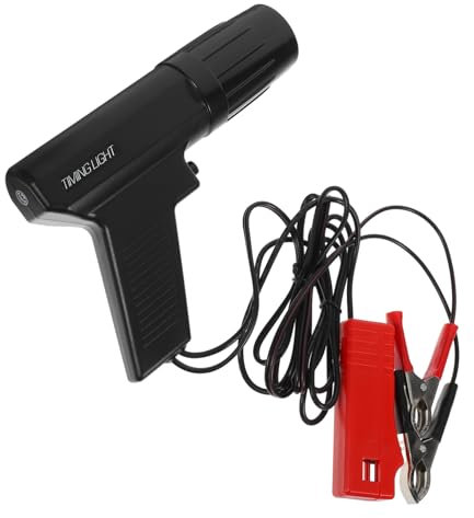 VALICLUD Timing Light Induktives Zündlicht für Auto und Motorrad Digitaler Stroboskop Zündzeitpunkt Tester Langlebig Benutzerfreundlich Präzise Zündungseinstellung für Verschiedene Marken