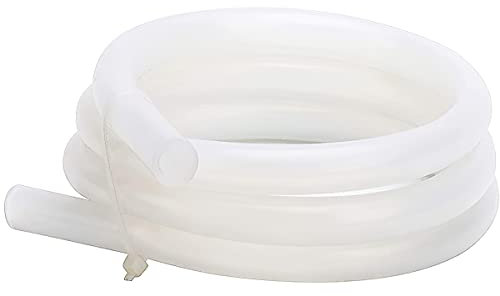 TEN-HIGH Tubo de Silicona de Grado Industrial, Longitud de 1m/2m/5m/10m/50m/100m (1 M, 6mm x 8mm)